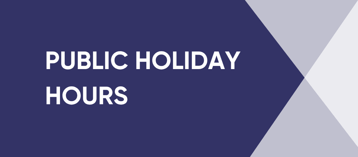 KING’S BIRTHDAY PUBLIC HOLIDAY HOURS cover
